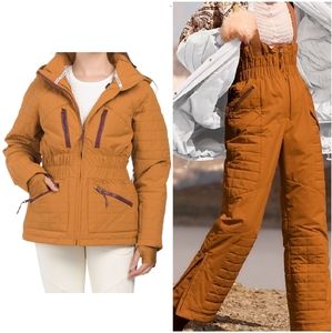 Set- Free People Movement ski jacket & Bib- FP movement ski set- Free People ski
